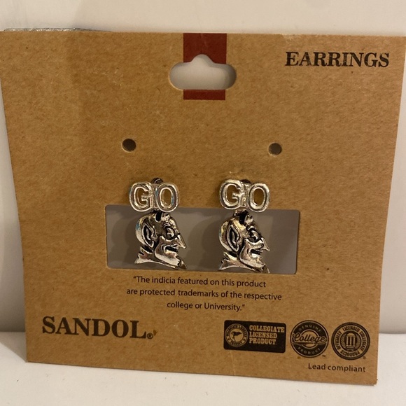 Sandol DUKE Post Earrings (CU) - Picture 3 of 5